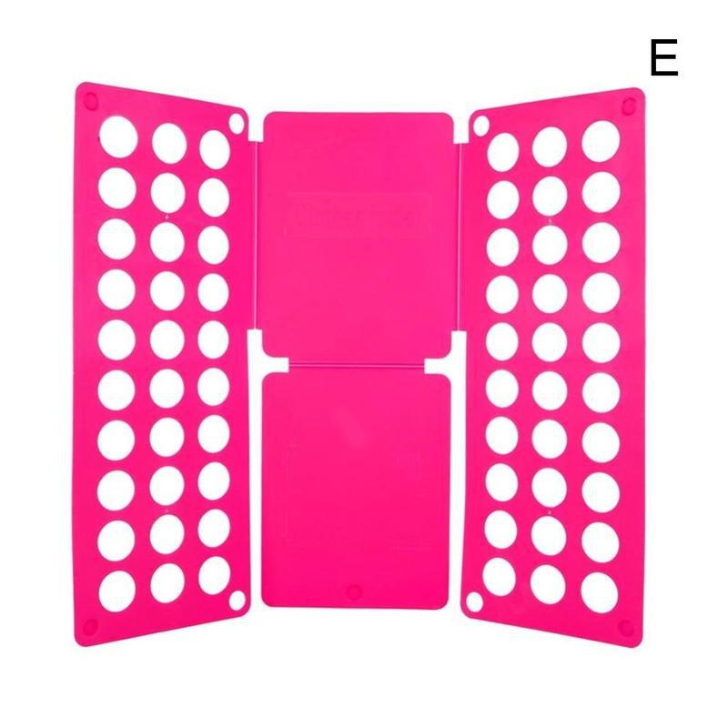 Folding Clothes T-shirt Stacking Board Save Manage Clothes Space Organizer Fold Quickly To T5E8: E