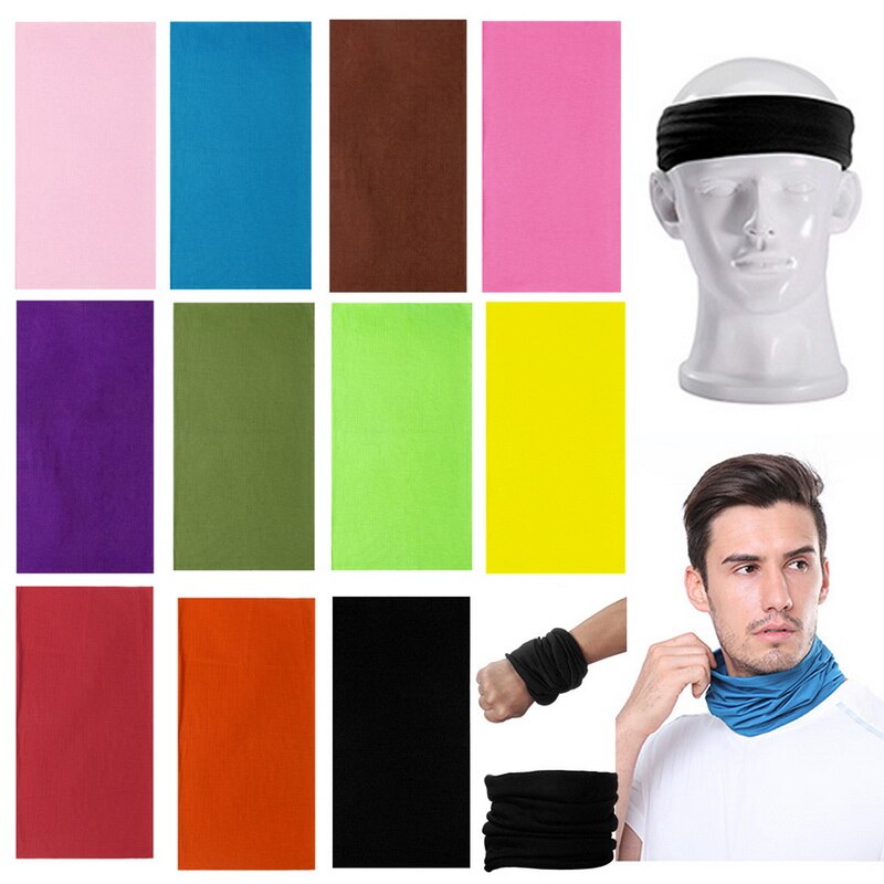 Unisex Man Women Head Face Neck Gaiter Tube Beanie Scarf Bandana Sports Outdoor Dustproof
