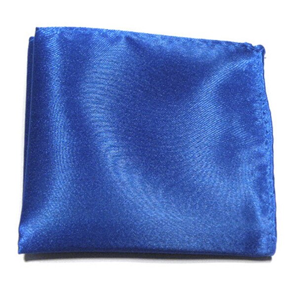 Luxus männer Platz Taschentuch Einfarbig Taschentücher Silk Hanky Anzug Tasche Handtuch Hochzeit Bankett Party 25 Farben: Color 13