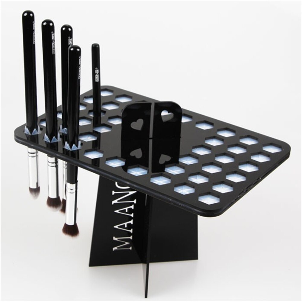 Make-up kwasten houder met 14/26/42 gaten, standaard boom, droge kwasten houder, kwasten organiseren, make-up kwasten rek houder, cosmetische tools