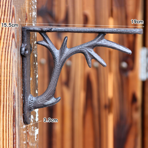 DIYH Supporto Per Mensola A Muro - Staffe Mensole Bianche 50cm - Foto 5