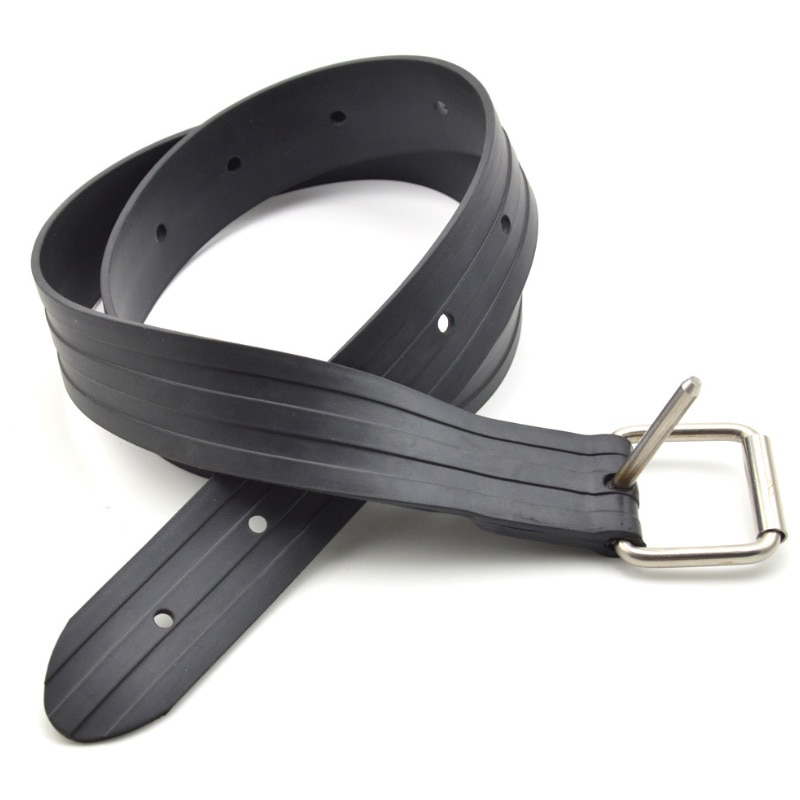 1. Freediving nurkowanie gumowy pas balastowy ze stali nierdzewnej klamra z mechanizmem szybkiego uwalniania akcesoria BCD sprzęt robić nurkowania: Default Title