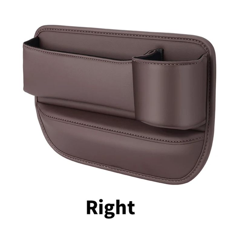 Leather Car Seat Sewn Gap Crevice Slot Storage Box Cup Holder For Alfa Romeo 4C 159 Spider Giulia Giulietta 156 Mito 147 8C Stel: green