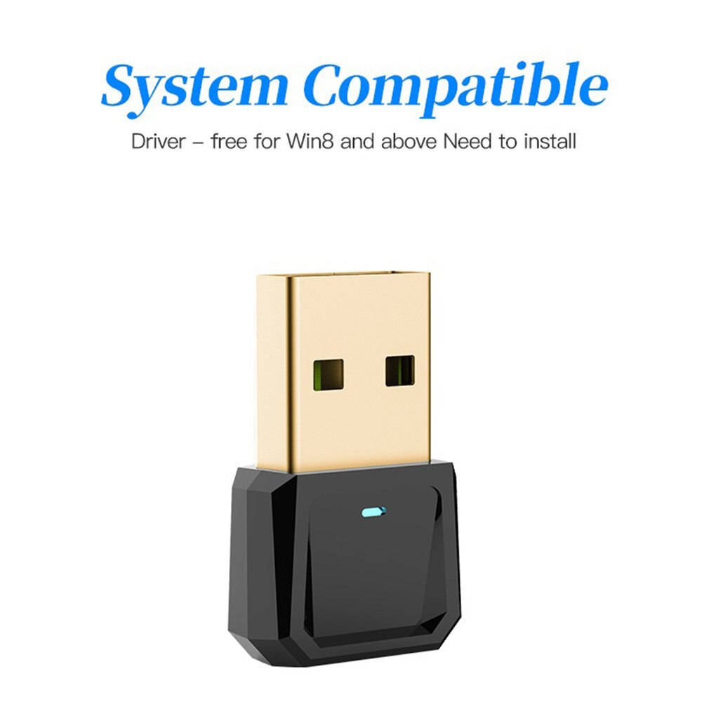 Mini Adaptador Usb Bluetooth 5,0 receptor transmisor inalámbrico escritorio USB Dongle auriculares para ordenador portátil PC mini emisor