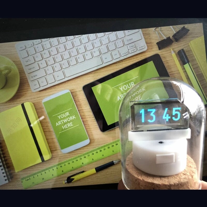 LILYGO TTV transparent screen OLED infrared remote control programmable mini TV ESP32 for Arduino micropython programming