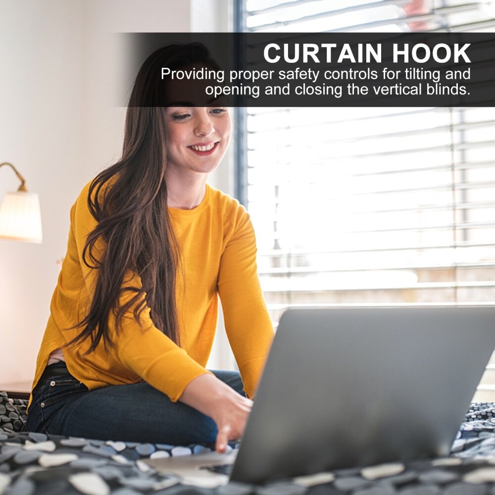 10PCS Venetian Blind Connector Hook Compact Shutter Hook Practical Shutter Hook