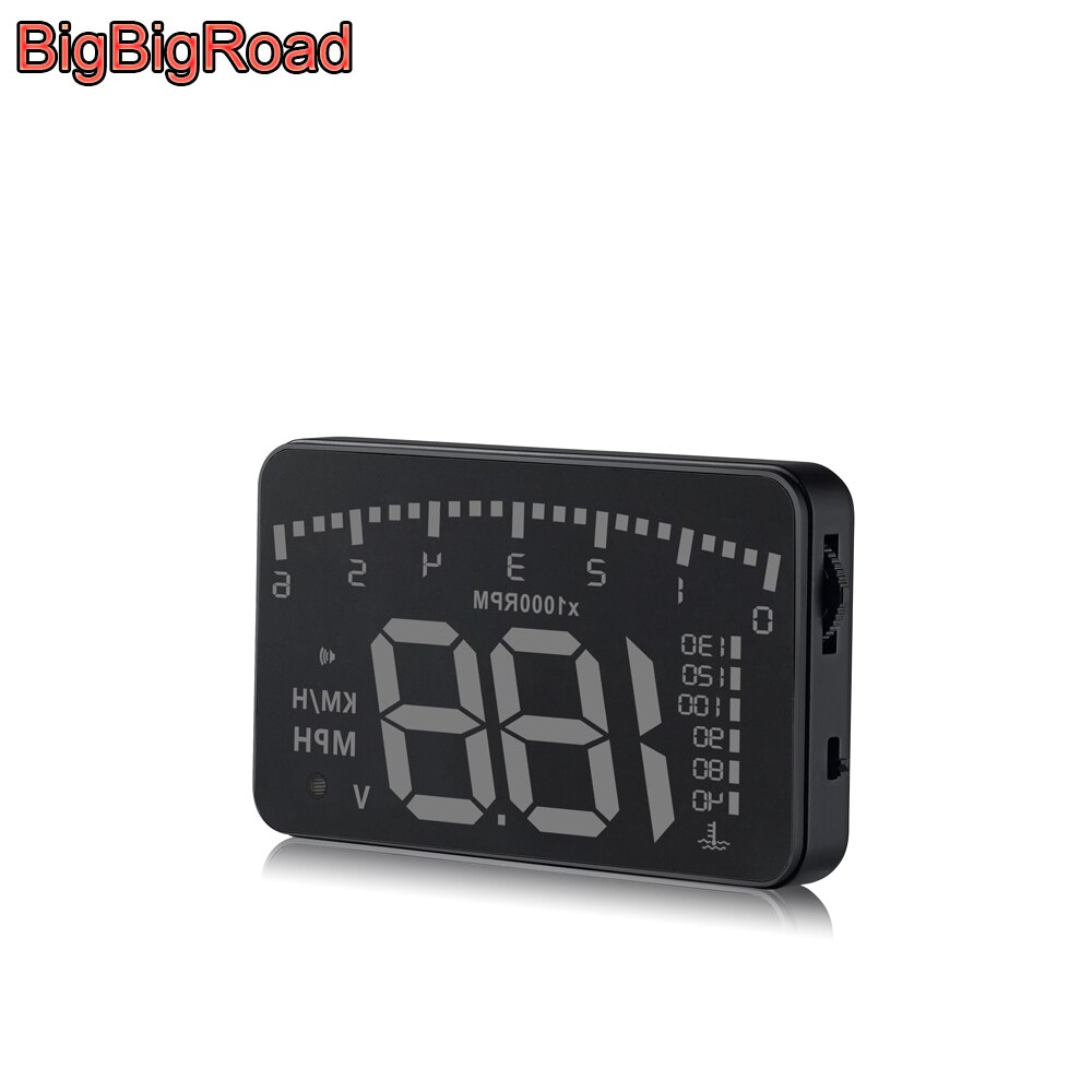 BigBigRoad For Mercedes Benz C Class C207 W205 C180 W204 C200 C230 C260 C300 C43 C63 Car Hud Display Speed Windshield Projector