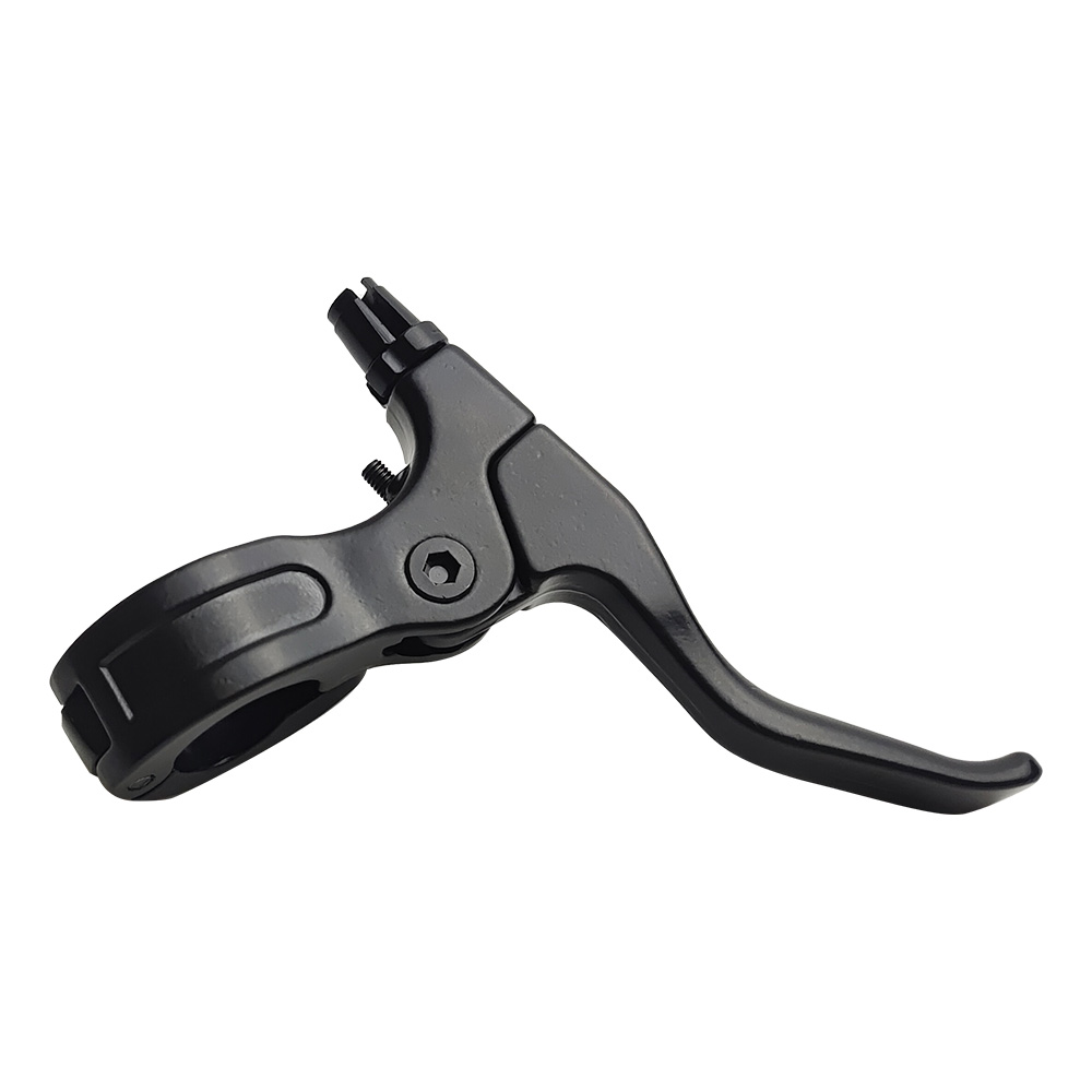 BMX U-Palanca de freio de alumínio Peças de bicicleta de freio Suporte forjado e suporte de pastilhas de freio de alavanca com design de braçadeira articulada para alavanca: Cinza escuro
