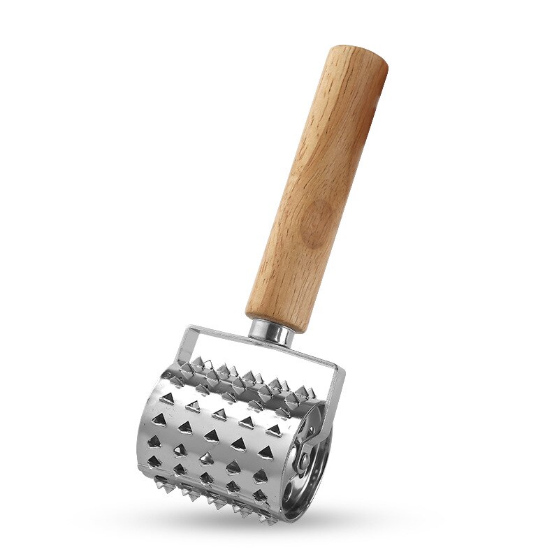 Rodillo de acero inoxidable para carne, agujas de pino, utensilios de cocina, accesorios de cocina