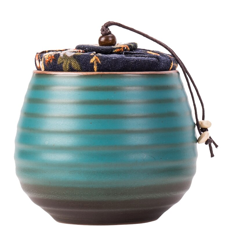 JIA-GUI LUO Ceramic tea container Tea Caddies tea organizer coffee container tea storage tea bag storage box D111