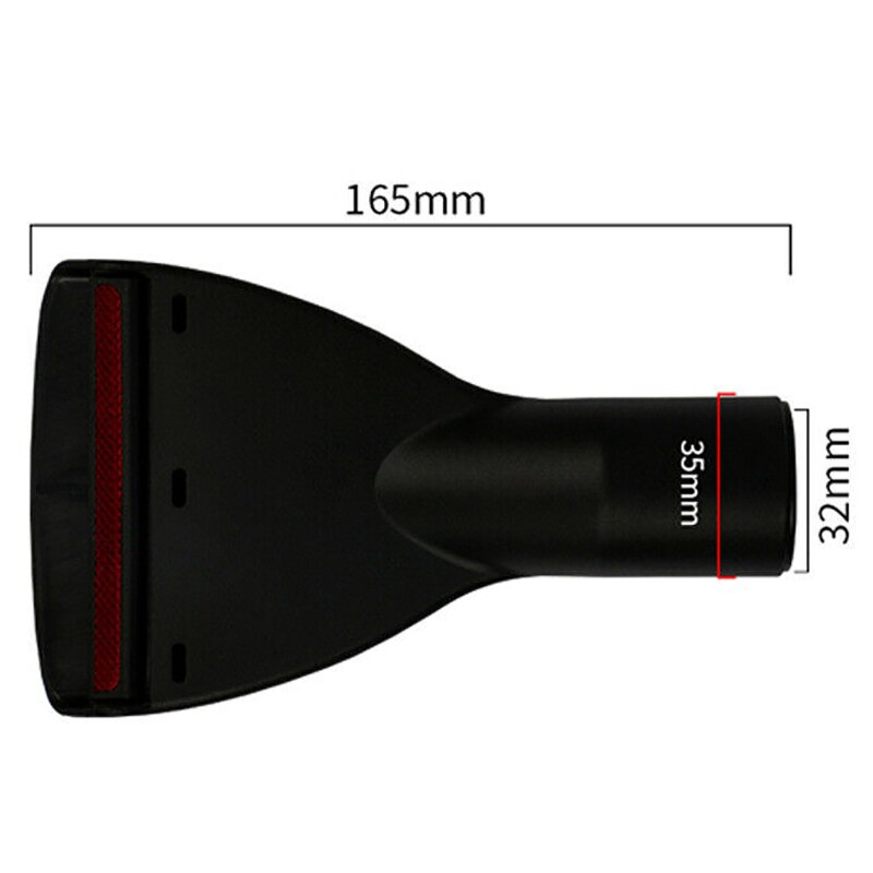 Universele Zuig Tips Nozzle Stofzuiger 32/35Mm Tapijt Floor Mondstuk Borstel Adapter Swivel Hoofd