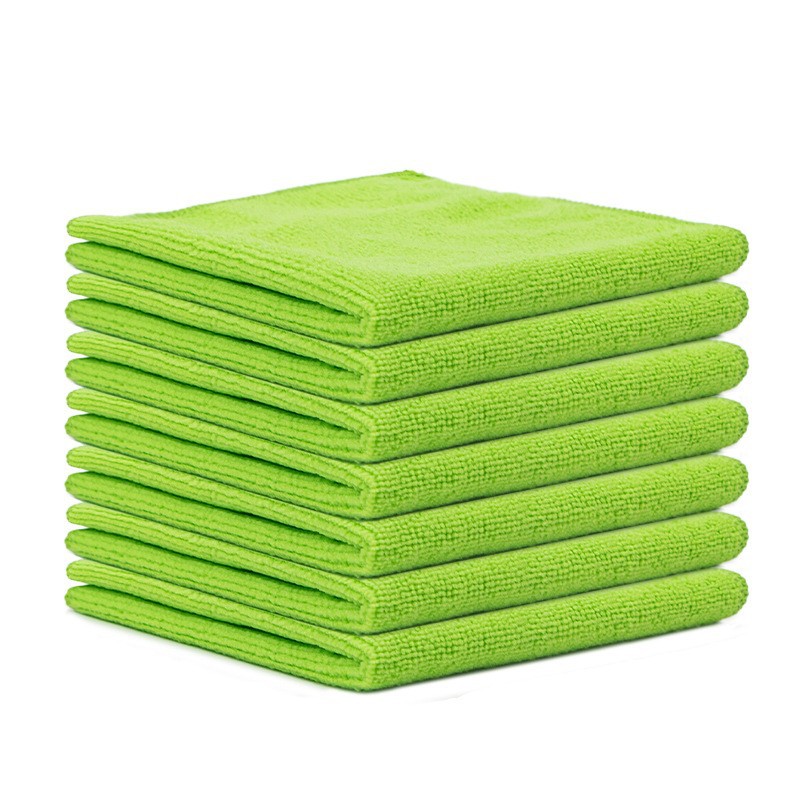 Toallas de microfibra para lavado de coches, paño de secado, paños de limpieza para el hogar, paño de pulido con detalles automáticos, herramientas de limpieza del hogar, 1-20 piezas: Azul / 5 piezas