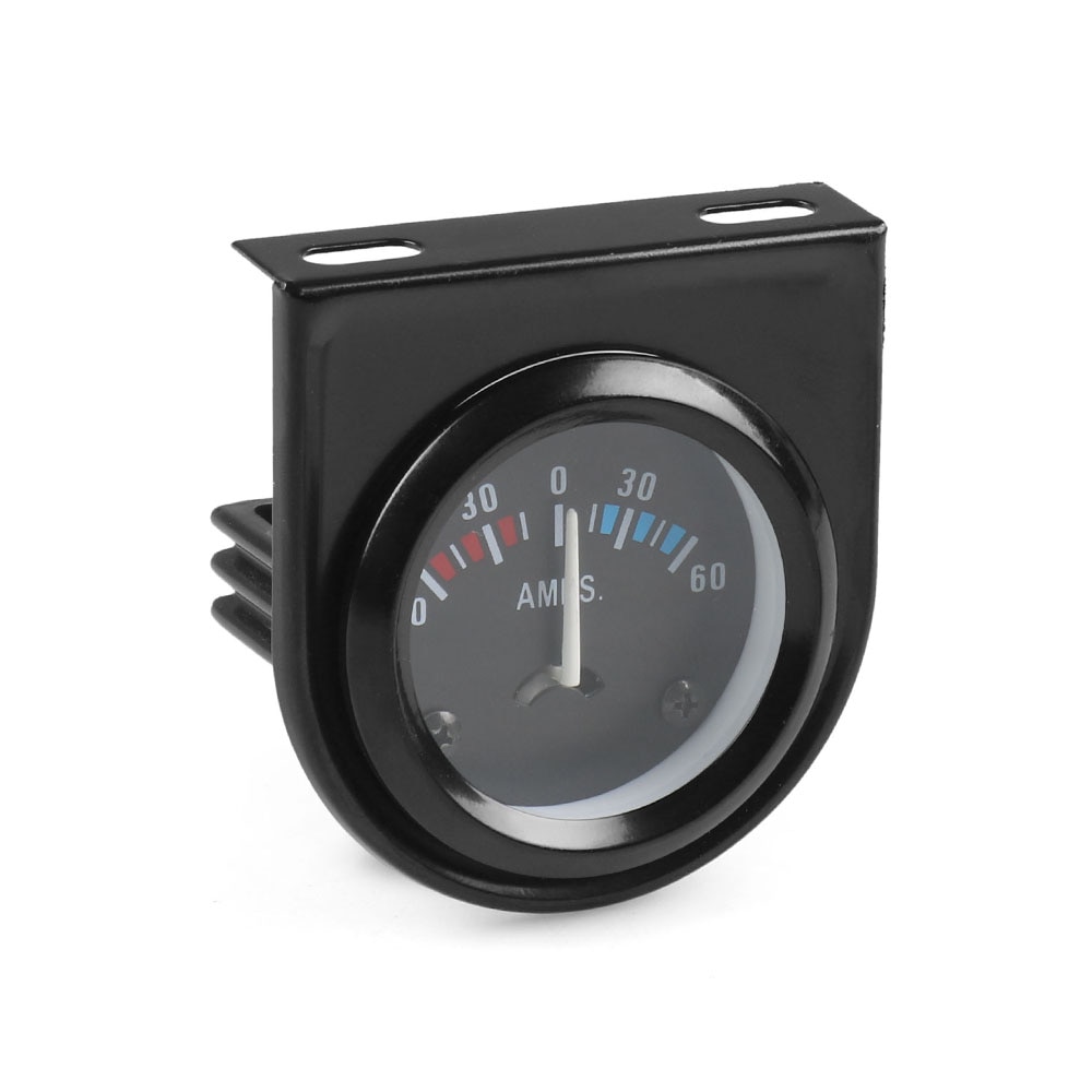 2Inch 52mm Auto AMPS Meter 60-0-60A Ampèremeter Wit LED Licht AMPS Gauge Auto Meter TT101263