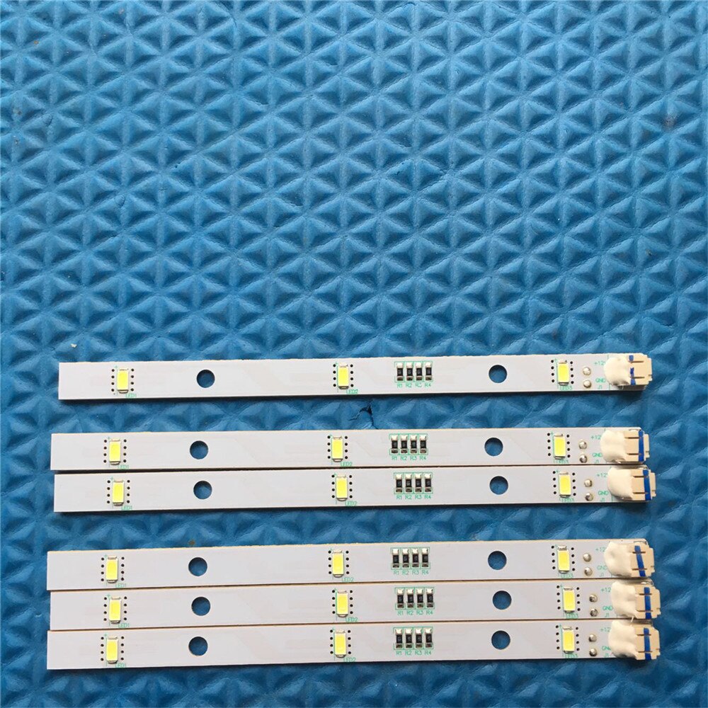 5Pcs Freezer Light Bar LED Strip for RONGSHENG/ HISENSE Refrigerator LED Light E349766 MDDZ-162A 1629348 DC12V 2W
