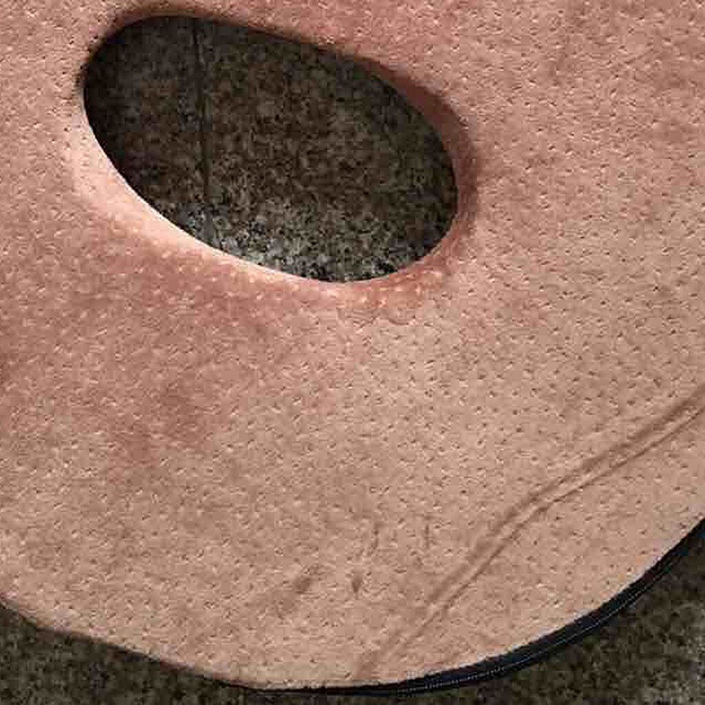 Memory Foam Ring Cushion Donut Pressure Relief Cushion for Travel Car Home Office Sporting Plane