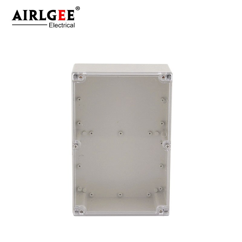 240 * 160 * 90mm outdoor cable box transparent cover plastic waterproof ABS IP66 junction box electrical connection chassis