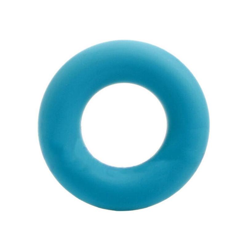 Silicone Grip Ring Grip Finger Force Trainer Hand-muscle Developer Silicone Grip Ring: blue