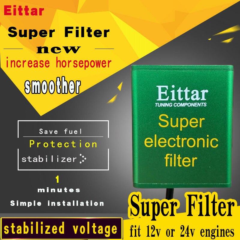 Filtre électronique super pick-up économiseur de carburant stabilisateur de tension pour tous les moteurs hummer  h2