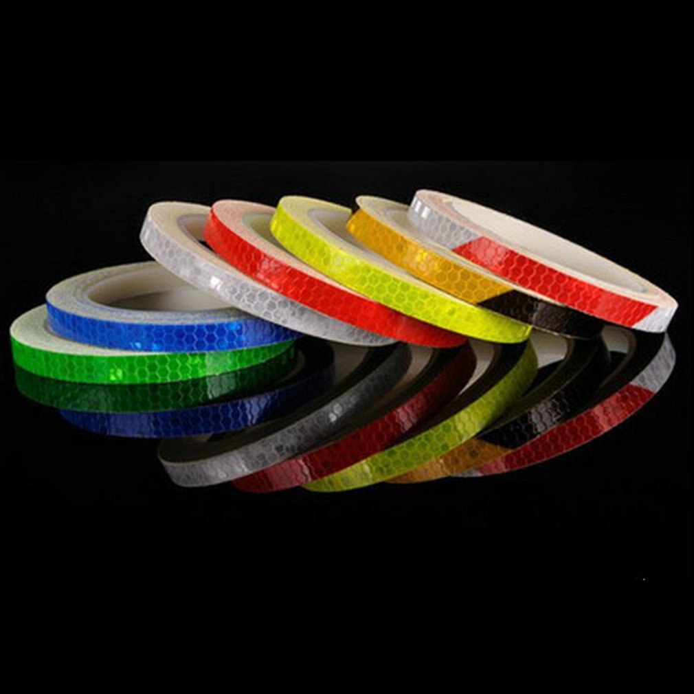Bicycle Accessories Reflective Bicycle Stickers Adhesive Tape For Bike Safety Reflective Bike Stickers