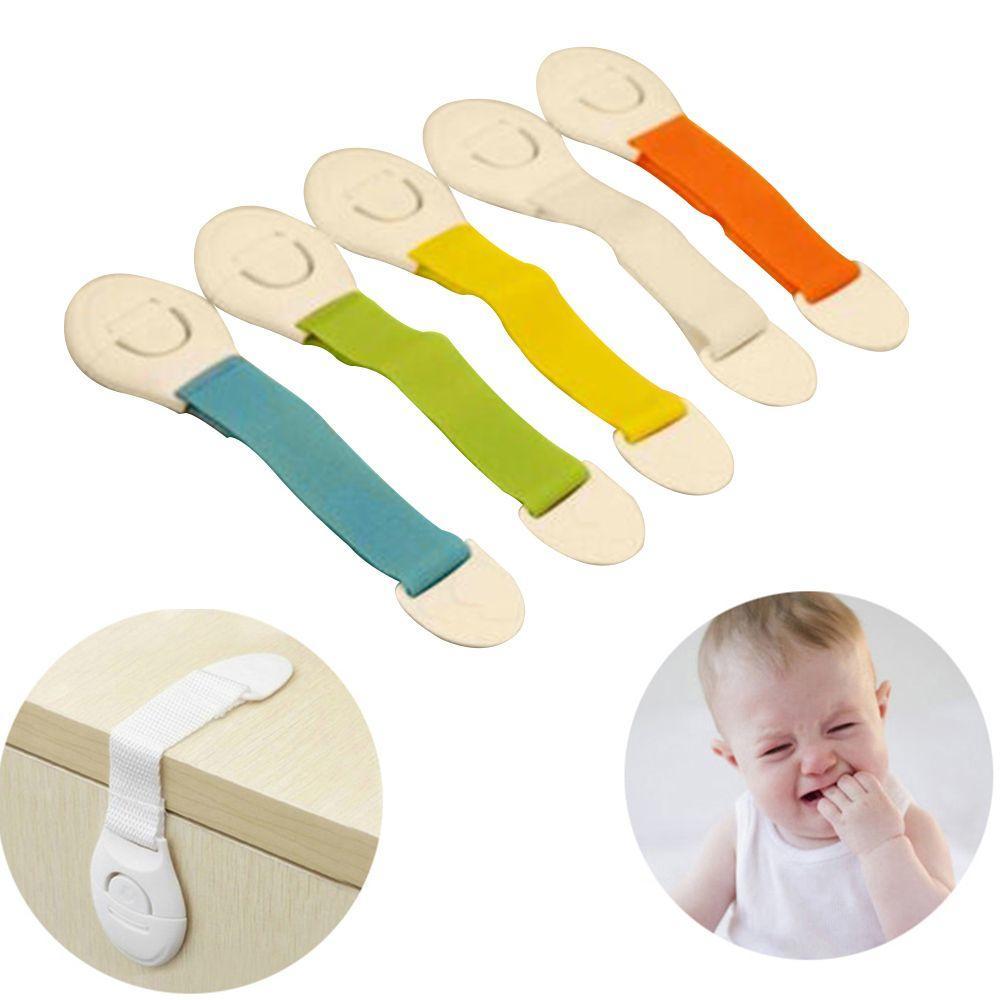 2 uds. Cerraduras de seguridad para niños y bebés, cerradura de protección de seguridad para niños, cerradura para armario, nevera, ventana, armario para niños pequeños