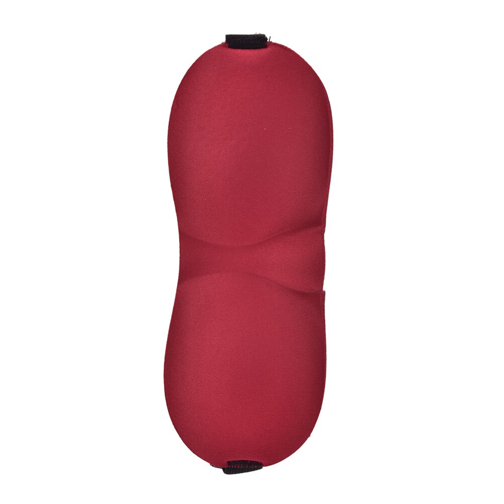 1pcs Sleep Mask 7 Colors 3D Eye Mask Night Relax Sleep Soft Padded Shade Cover Sleeping Blindfold 23*9cm: wine red