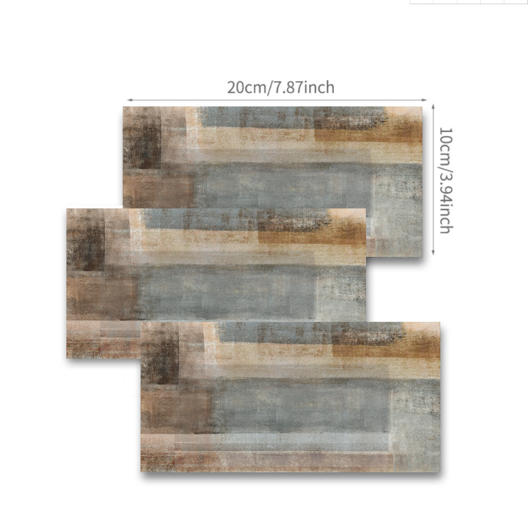 Pvc Zelfklevende Muursticker Tegel Sticker Keuken Badkamer Woonkamer Diy Decoratieve Behang Waterdicht En Oilproof: Pattern 16