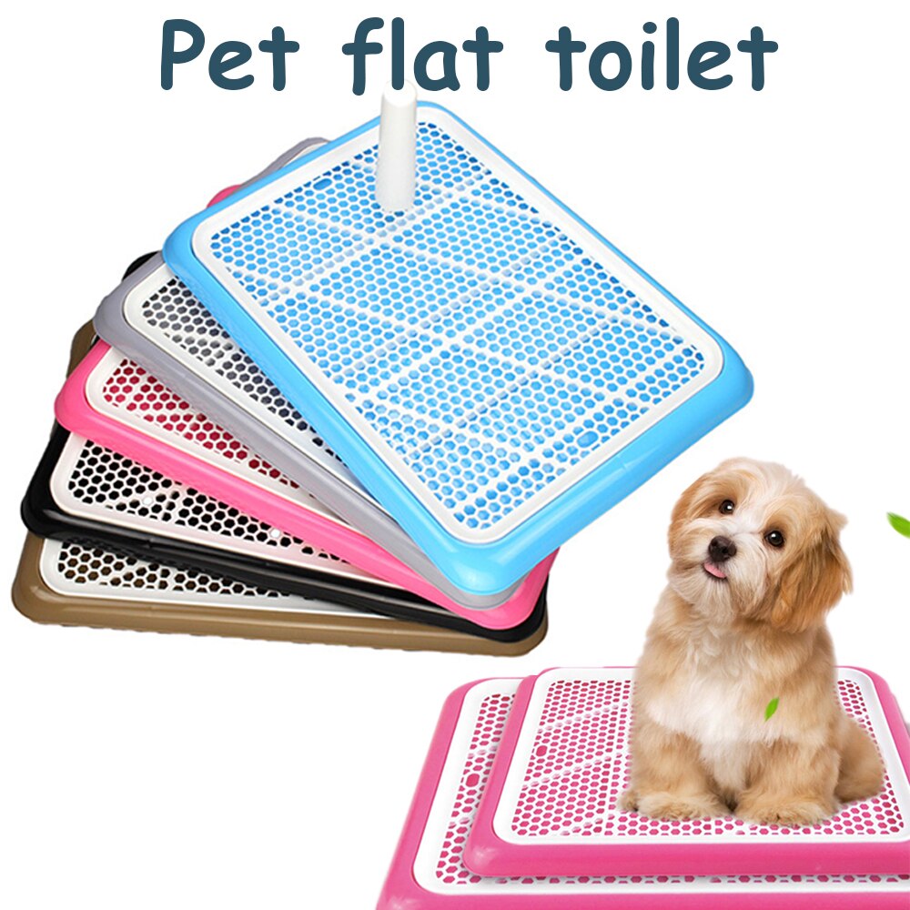 Kæledyr hund kat træning toiletbakke måtte indendørs gitter hvalp potte sengepande tisse pad hund tilbehør til små hunde katte kæledyr produkter