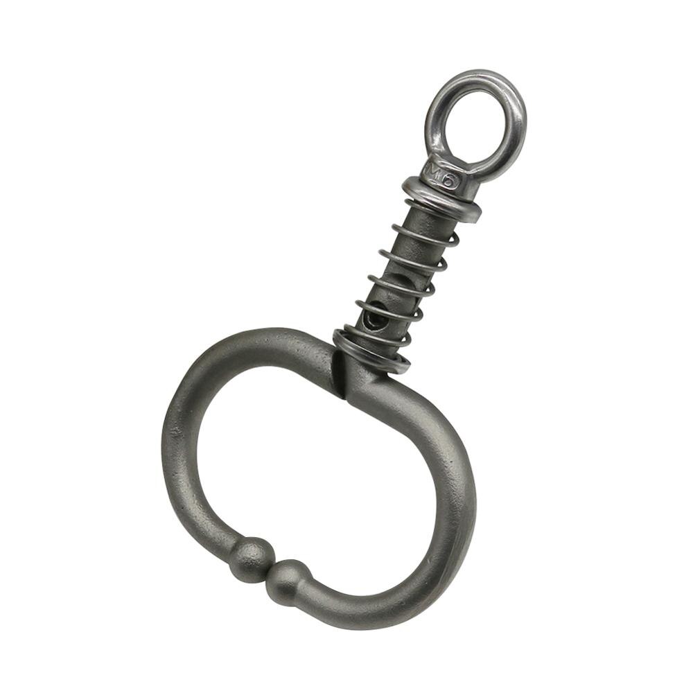 Edelstahl Durchmesser 70mm Große Vieh Nase Ring Frühling Stier Nase Klemmen Kuh Nase Traktion Ringe Ware Bindung Werkzeug 1 Pc