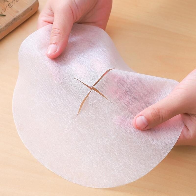 Papier absorbant l'huile de cuisson jetable, 12 pièces, feuille compacte Non toxique, contrôle de l'huile, accessoire de cuisine