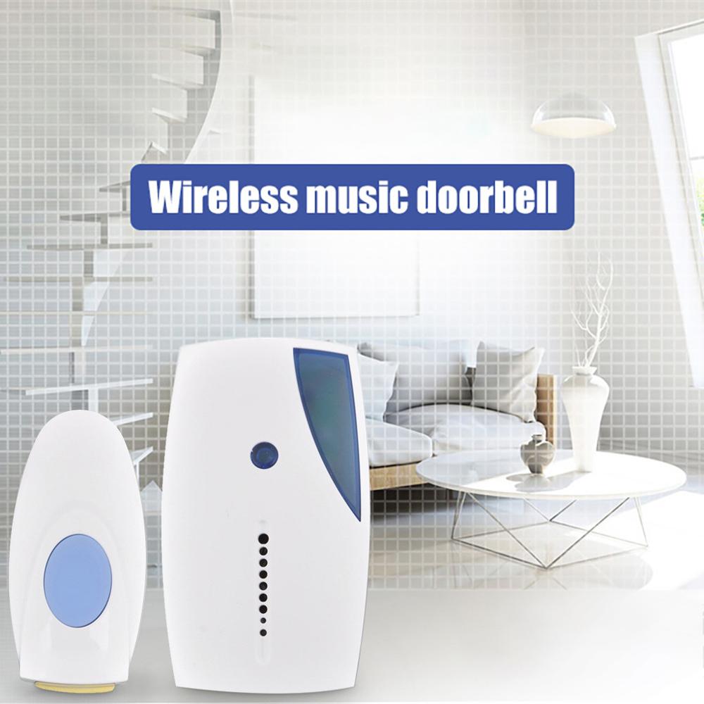 Wireless Door Bell 36 CHIME Home Cordless Portable 100M Range Digital Doorbell The doorbell SET @T