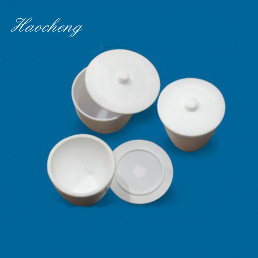 20ml kemi laboratorium vanlig utrustning vit ptfe degel