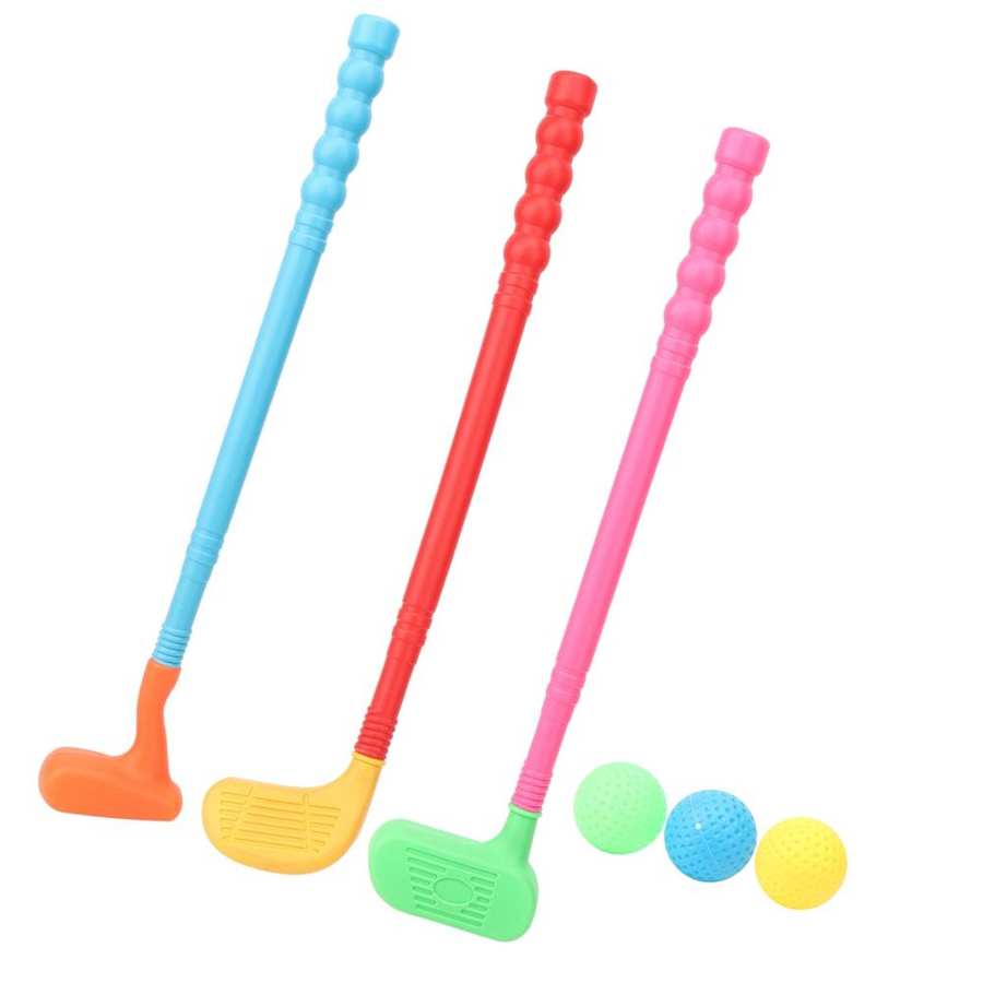 Clubs Plastic Speelgoed Voor Golfers Game Toy Set Educatief Clubs Mini Speelgoed Ouder-kind Games Binnenshuis Levert Voor En