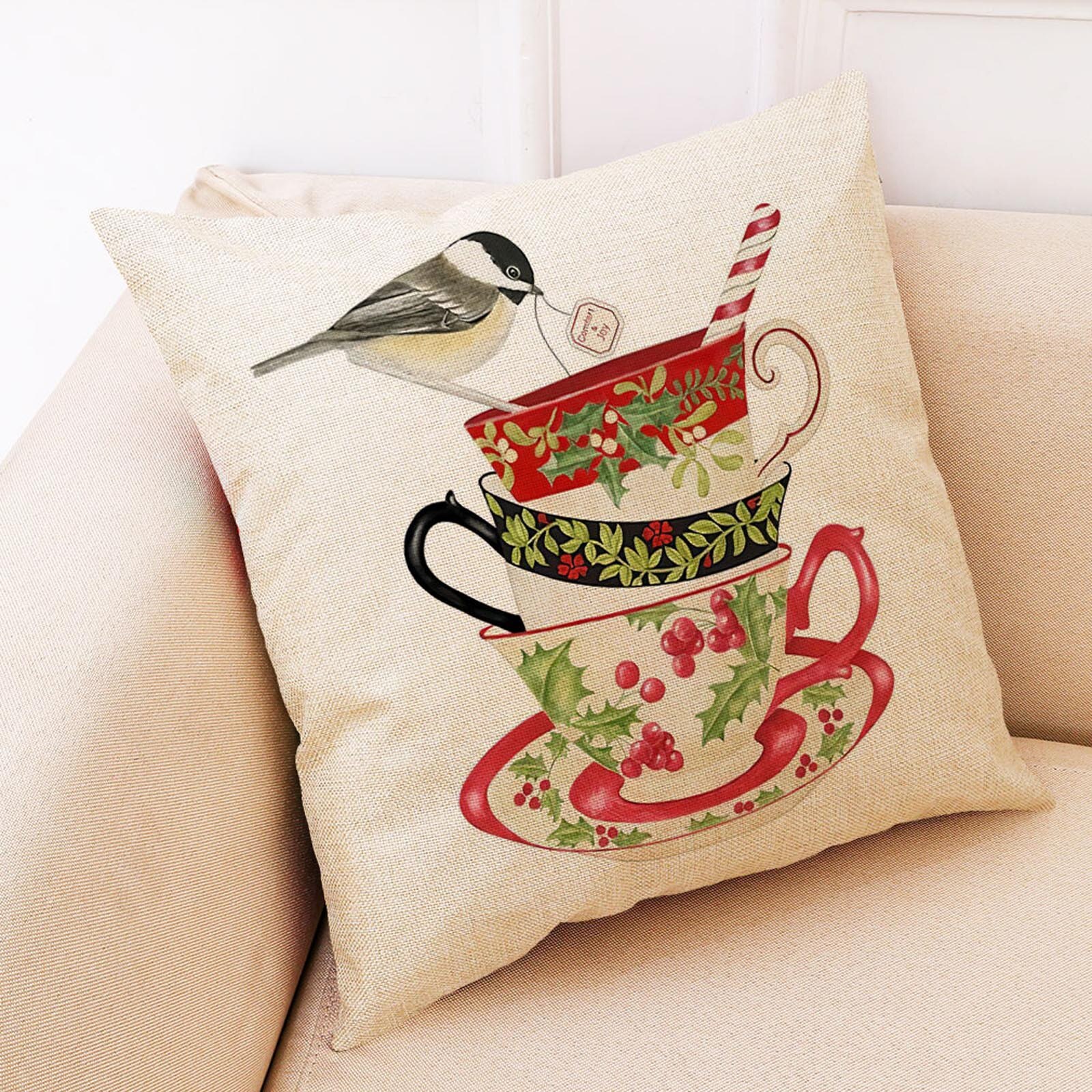 Bloemen Life Tree Katoen Linnen Sofa Taille Kussenhoes Kussensloop Home Decor Goedkoper Kussensloop Rome Decor