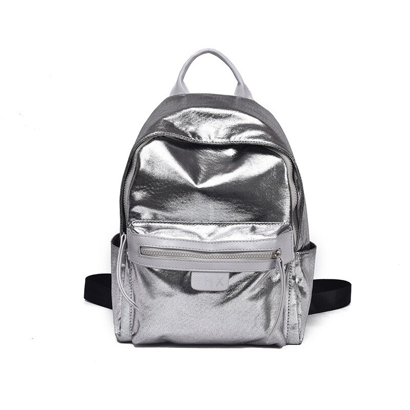 2019 nuovo ologramma dolce argento laser zaino olografica sacchetto di ragazze in pelle di scuola mochila feminino ottavino zaino di stile di gusto squisito: argento