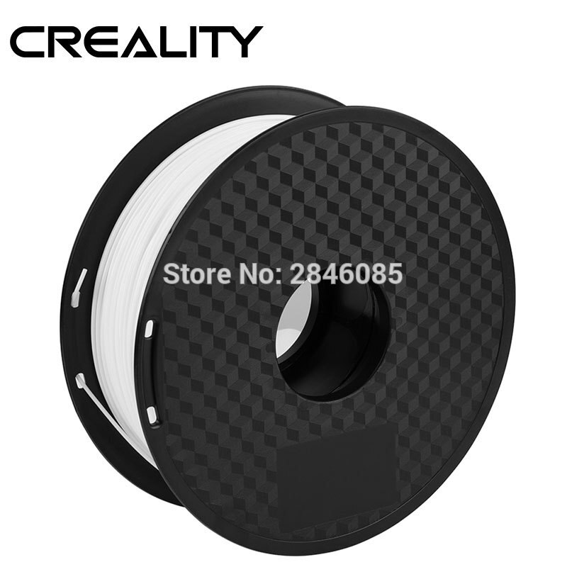 Ender Brand PLA Filament Samples 2Pcs 1KG/roll 1.75mm Black+White Two Color for CREALITY 3D Printer /Reprap/Makerbot