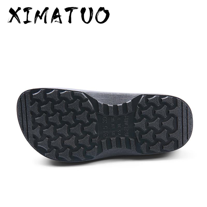 Hotel Kitchen Clogs Non-slip Chef Shoes Casual Flat Work Shoes Breathable Resistant Kitchen Cook Working Shoes Size Plus 37-46