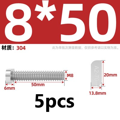M8 M10 304 Roestvrij Staal T-vorm Schroeven Bouten Aluminium Profiel T Slot Fotovoltaïsche Groef Gebruik Vierkante Kop Bouten: Grey
