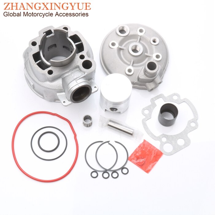 Kit de cylindre grand alésage 70cc 47mm | Kit de Piston et joint de cylindre pour Sherco Enduro 50 SM Panther Urban 50cc LC 2T AM6