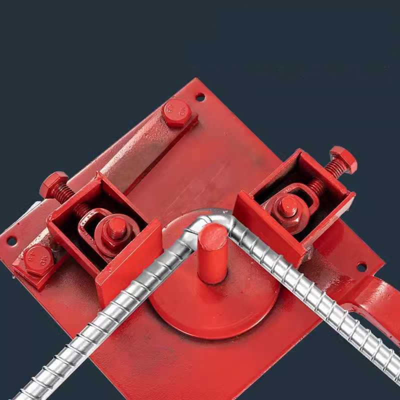 Steel Bar Bender Manual Rebar Bender Portable Manual Rebar Bending Machine Hand-held Folding Tools 1-20mm Construction Bender