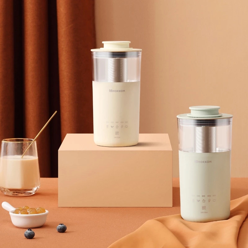 5 in 1 Electric Coffee Maker Multifunction Portable Milk Tea Machine 350ml Frother Automatic Tea Maker DIY Milk Tea Office