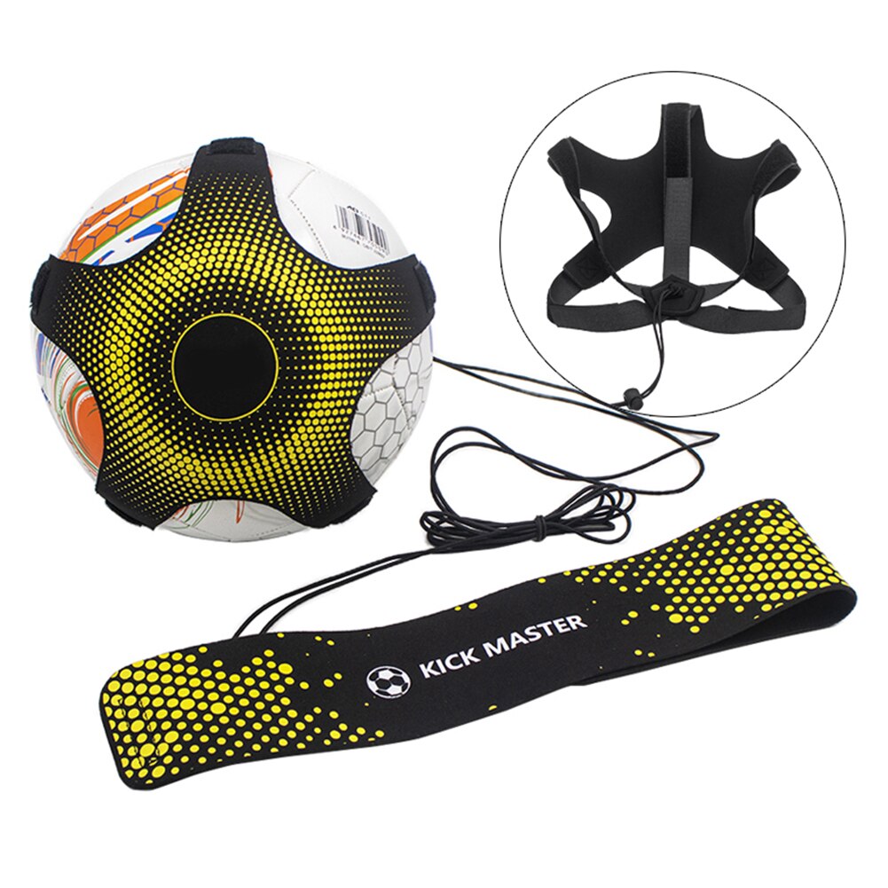Fußball Trainer Kick Ball Werfen Solo Praxis Training Aid Control Fähigkeiten Unterstützung Kinder Einstellbare Fußball Training Gürtel