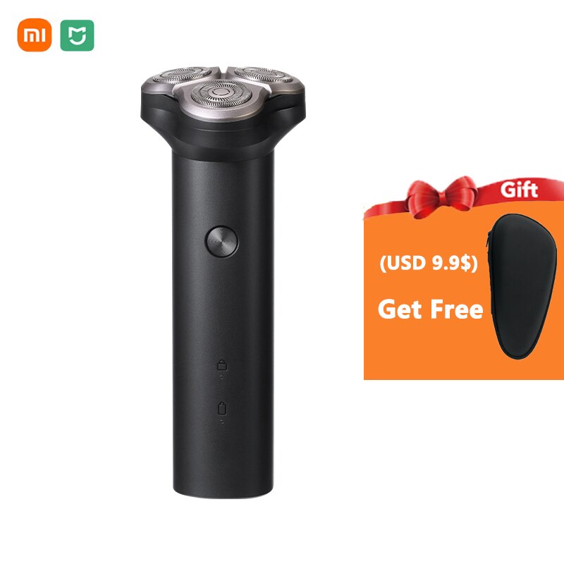Xiaomi Electric Shaver Mijia S300 Razor for Men Shaving Beard Machine IPX7 Waterproof Type-C Charging 3D Floating Shavers