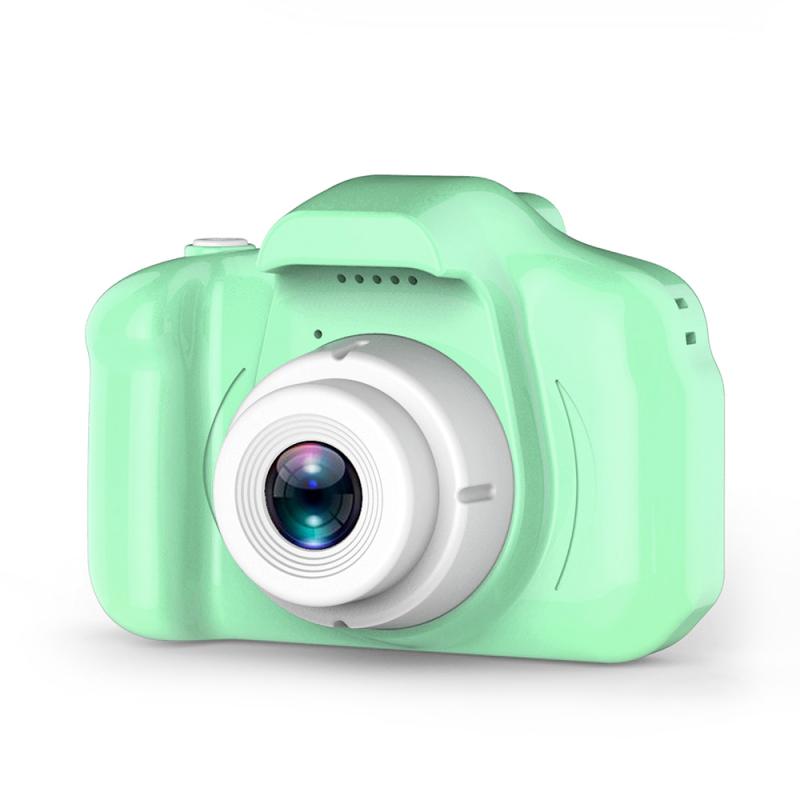 Kinderen Digitale Hd Camera 2 Inch Scherm Kids 8 Miljoen Pixel Timer Schieten Video-opname Funcion: HD Screen Green