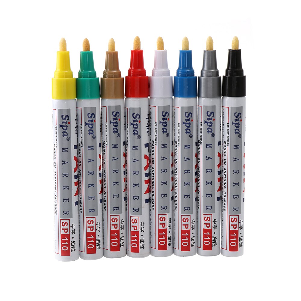 Marker Manga Zeichnung Marker Stift Skizze Filz-Spitze Fettige Stift Kunst Supplie Motorrad Auto Reifen Lauffläche Malen Marker Stift