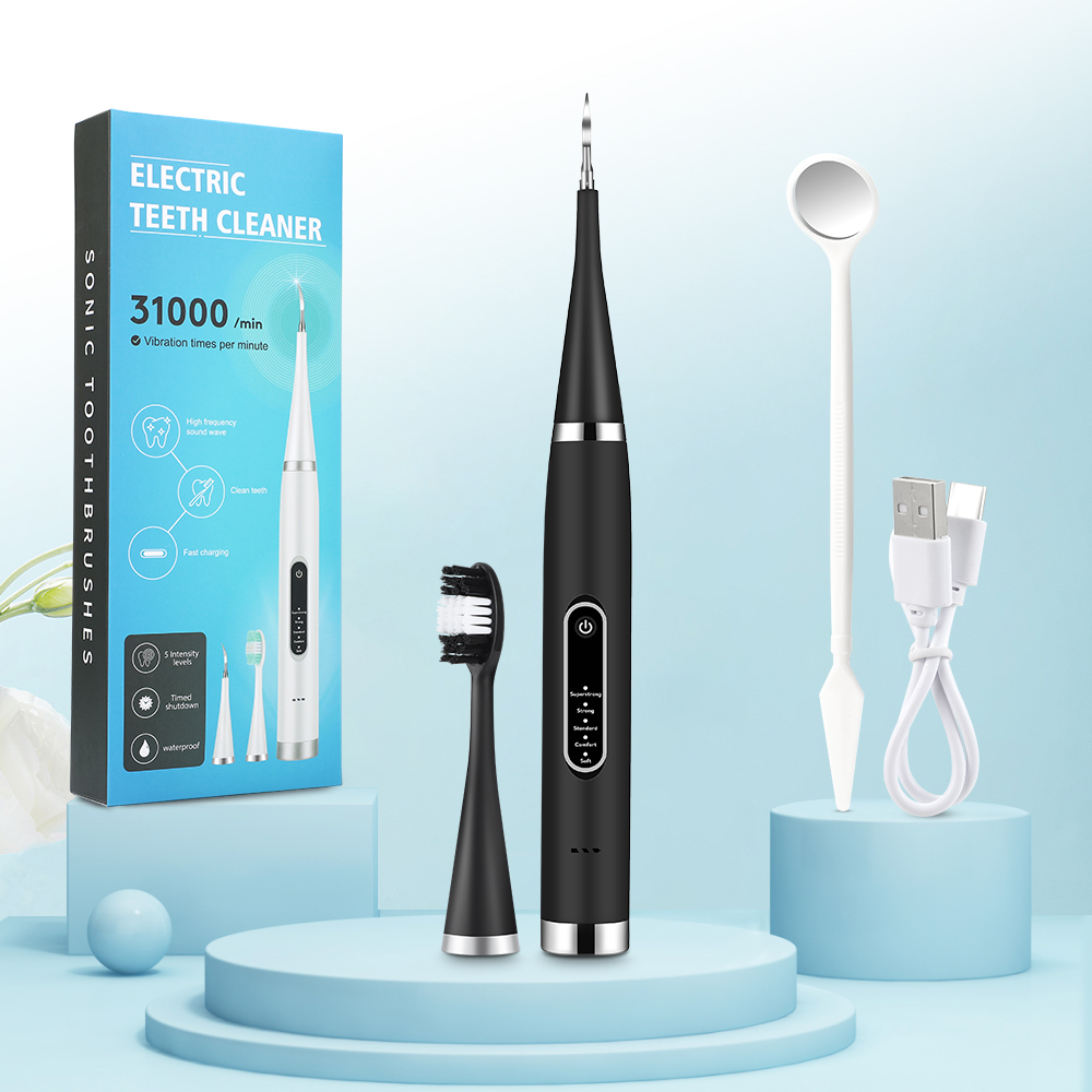 Elektrische Zahnaufhellungsbürste Sonic Zahnbürste Zahnstein Eliminator Schaber Reiniger Dental Scaler Zahnstein Steinentferner Mundpflege