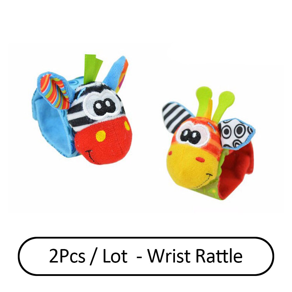 Children's Socks Cartoon Baby Toy Wrist Strap Socks Animal Plush Rattles Children's Toys Newborn Foot Finder Sock Newborn Rattle: WZ002-SHOU