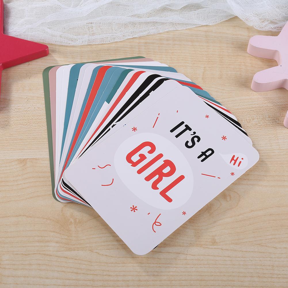 1 ensemble bébé naissance mois jours jalon accessoires photographiques pour la croissance infantile carte commémorative femmes enceintes Photo arrière-plan