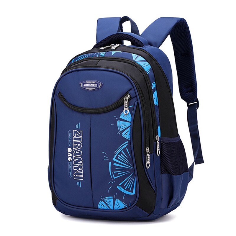 Sacs d'école imperméables pour enfants, pour garçons et filles, sac à dos d'école primaire, cartable pour livres,: deep blue