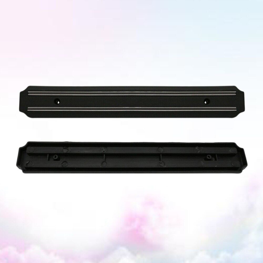 Kraftfuld magnetisk knivstrip køkkenværktøj stærk magnetisk knivholder  (50cm sort)