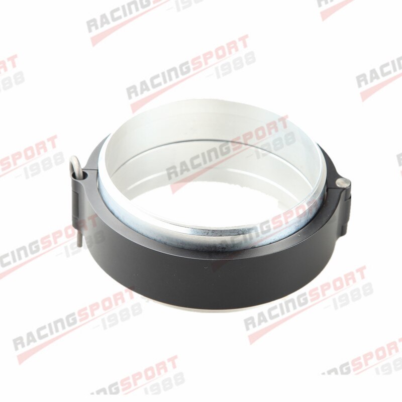 Universal 2.5" inch Turbo Clamshell Clamps Clamp Aluminum Alloy Black